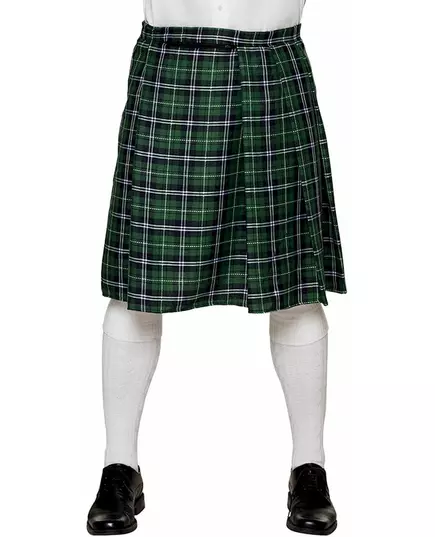 Kilt écossais vert homme