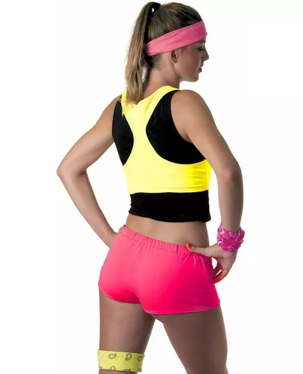 Fluo roze shorty voor vrouwen
