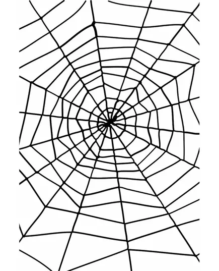 Halloweenspinnenweb