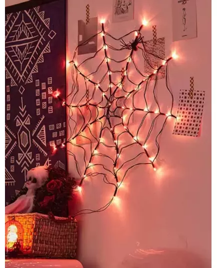 LED-licht spinnenweb 1m