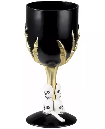 Zwart Halloweenglas per stuk