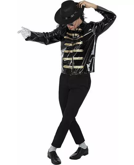Michael Jackson™-set volwassenen, Maat: Small/Medium