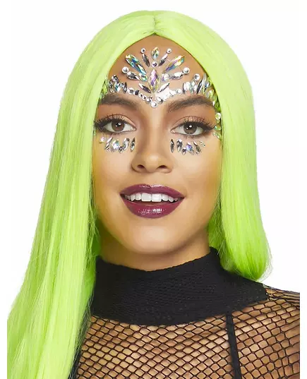 Bijoux pour visage adhésifs iris