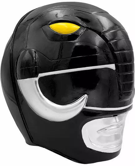 Power Rangers™ helm voor volwassenen zwart