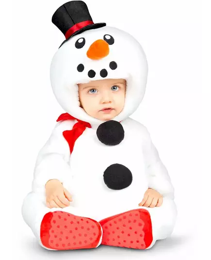 Baby sneeuwpop kostuum