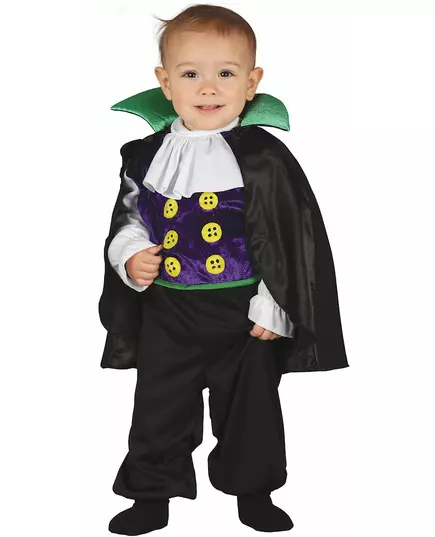 Déguisement combinaison petit comte vampire bébé