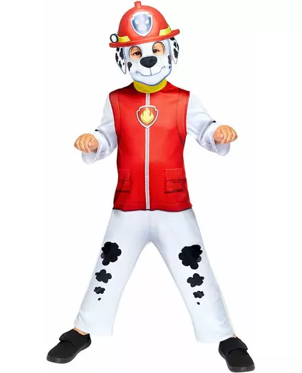 Marcus™ Paw Patrol™ vermomming en masker voor kinderen, Maat: 3–4 jaar (94–104 cm)