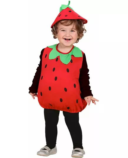 Déguisement fraise combinaison fille