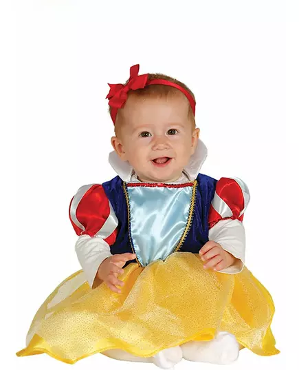 Vermomming als bosprinses voor baby