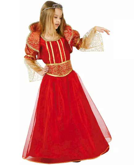 Déguisement reine baroque fille, Taille: 5–6 ans (115/130 cm)
