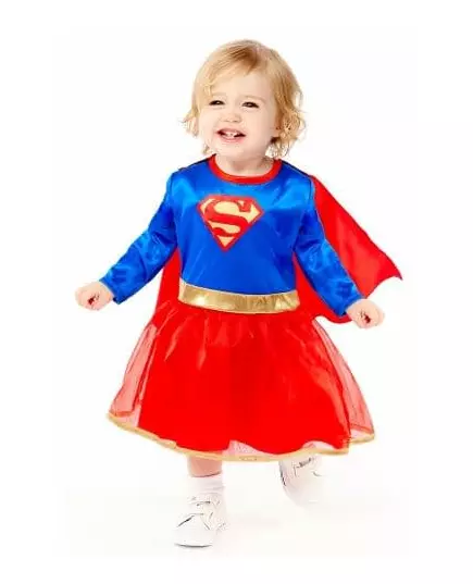 Supergirl™ kostuum voor baby's, Maat: 18–24 maanden (86–92 cm)