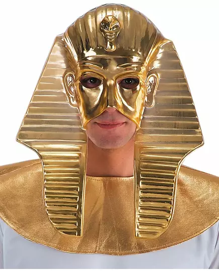 Goudkleurig Farao masker voor heren