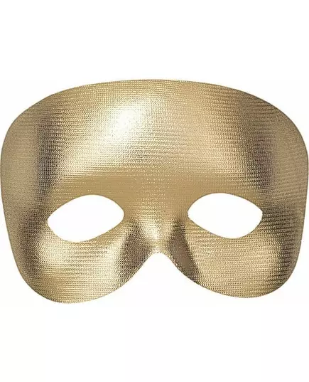 Goudkleurig halfmasker voor volwassenen
