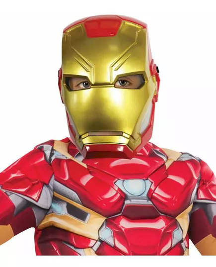 Demi-masque plastique Iron Man™ enfant