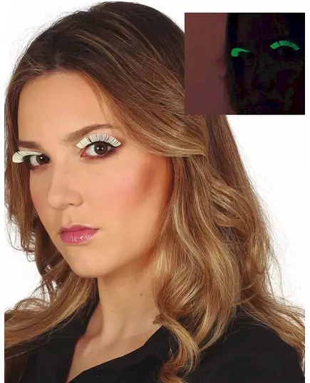 Faux-cils phosphorescents adulte