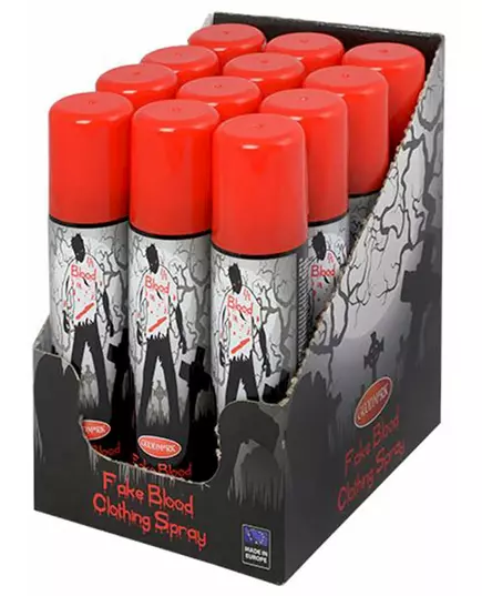 Faux sang en spray pour textile 75ml