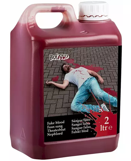 Faux sang pour textile 2 L Halloween
