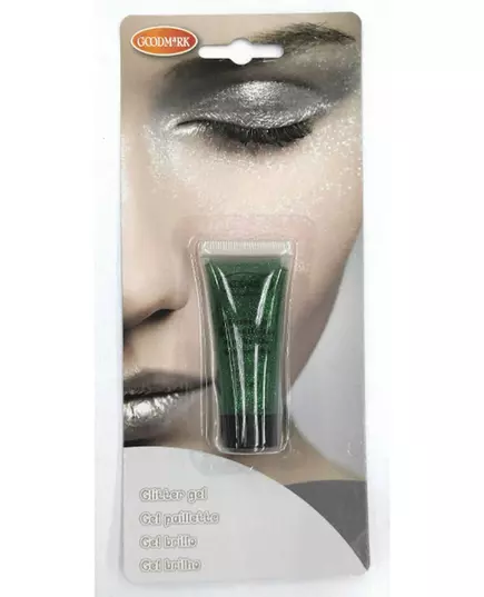 Groene glitter gel