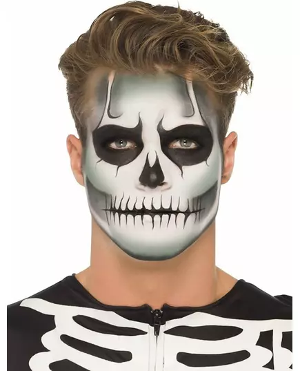 Kit maquillage squelette phosphorescent adulte Halloween