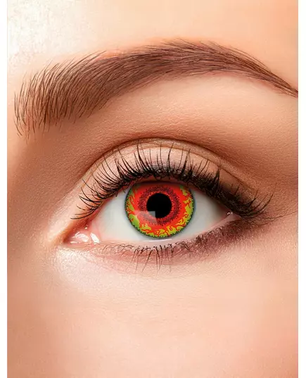 Lentilles fantaisie Red Infected Monster 1 semaine