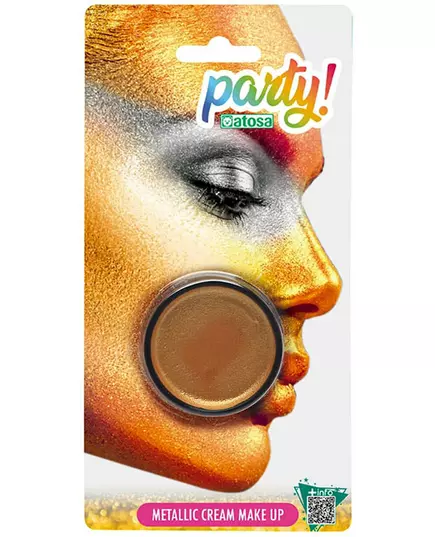 Metallic make-up goud