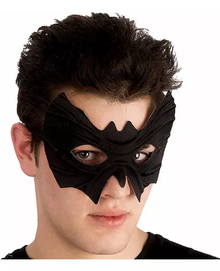 Vleermuis masker van stof met reliëf voor volwassenen