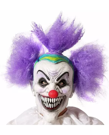 Masque clown déjanté adulte