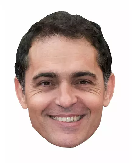 Kartonnen overvaller masker Pedro Alonso