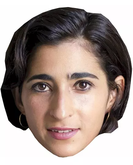 Masque en carton braqueur Alba Flores