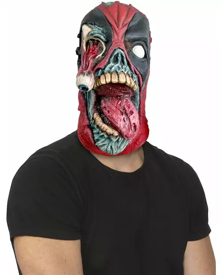 Zombie Deadpool™ volgelaatsmasker voor volwassenen