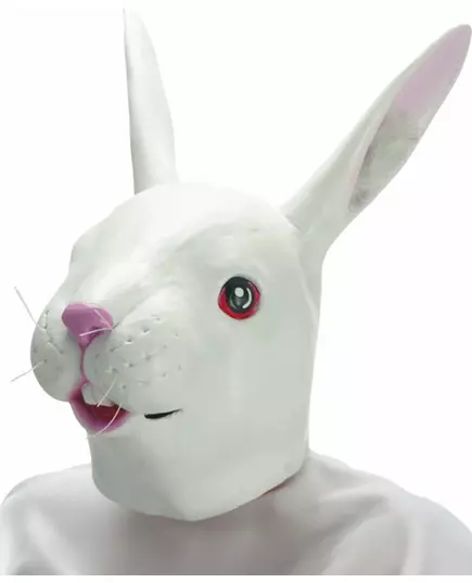 Masque lapin en latex adulte