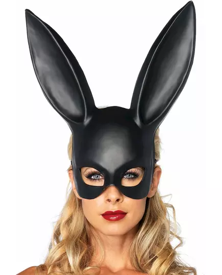 Zwart konijnenmasker