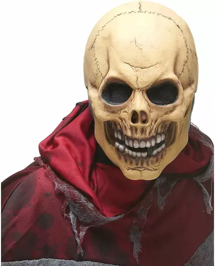 Masque latex crâne effrayant adulte