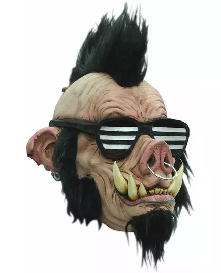 Punk wild zwijn masker voor volwassen