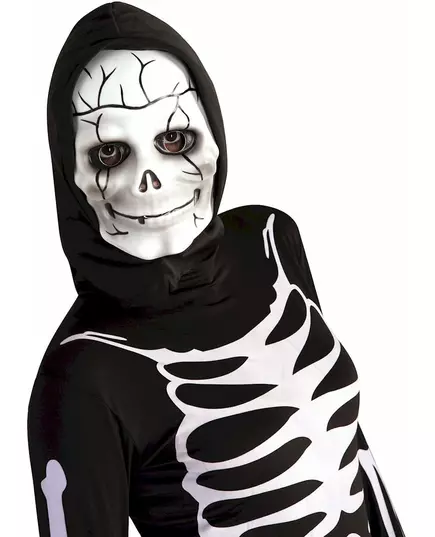 Skelet masker met muts voor kinderen