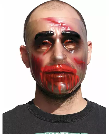 Doorschijnend masker voor heren Halloween