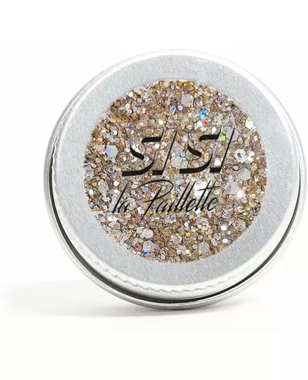 Biologisch afbreekbare pailletten zilver metallic runway