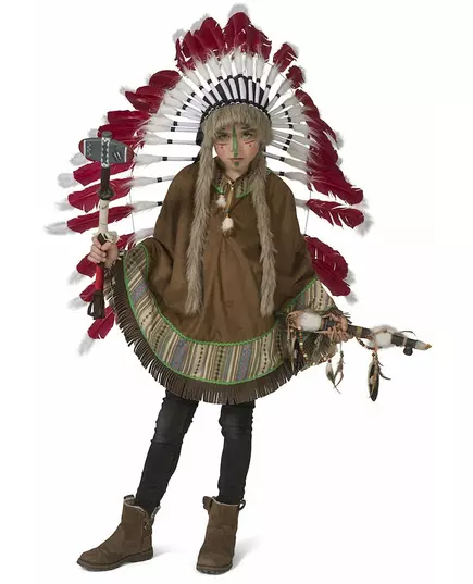 Indianen poncho voor kinderen