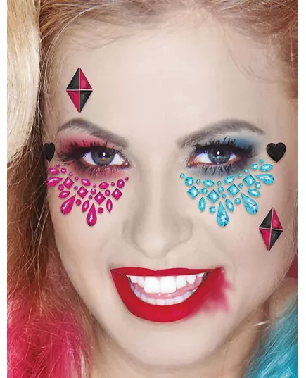 Strass adhésifs pour visage dangerous girl