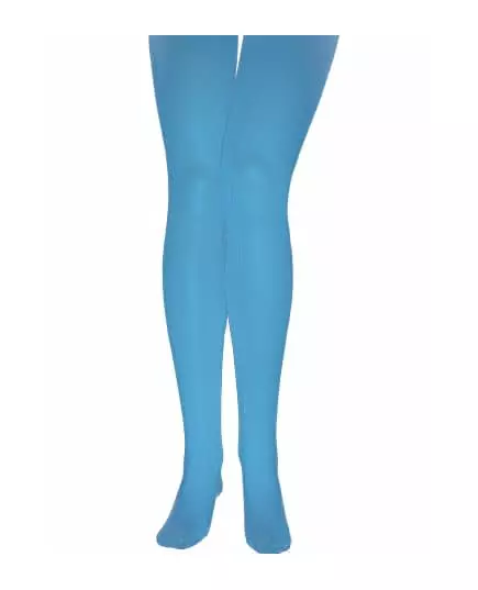 Collants turquoise adulte, Taille: X-Large