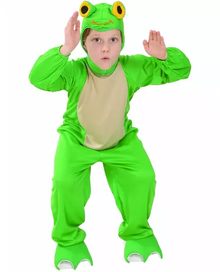 Déguisement grenouille enfant, Taille: 3–4 ans (92–104 cm)