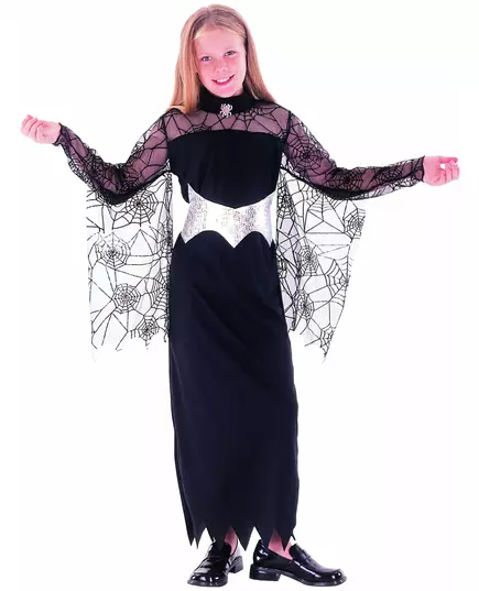 Déguisement reine araignée fille, Taille: 7–9 ans (120–130 cm)