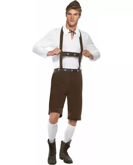 Déguisement bavarois complet homme, Taille: X-Large