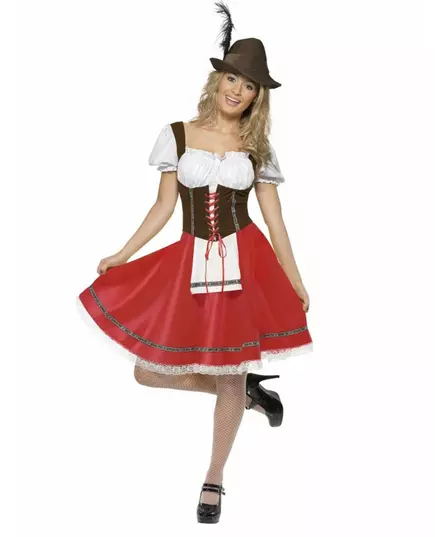 Dirndl jurkje voor dames, Maat: X-Large