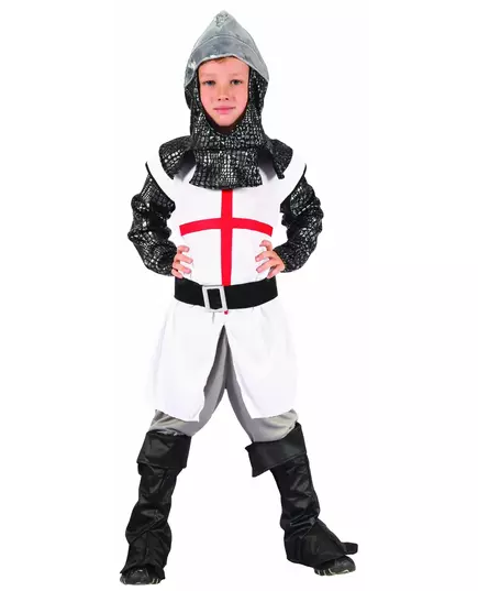 Déguisement chevalier à la croix garçon, Taille: 10–12 ans (130–140 cm)