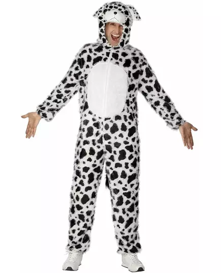 Déguisement chien dalmatien adulte, Taille: Large