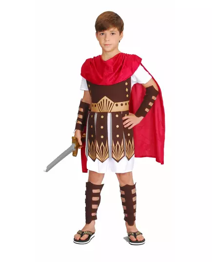 Romeinse centurio kostuum voor jongens, Maat: 7–9 jaar (120–130 cm)