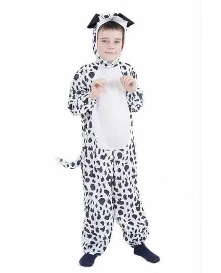 Dalmatiërpak voor kinderen, Maat: 10–12 jaar (130–140 cm)
