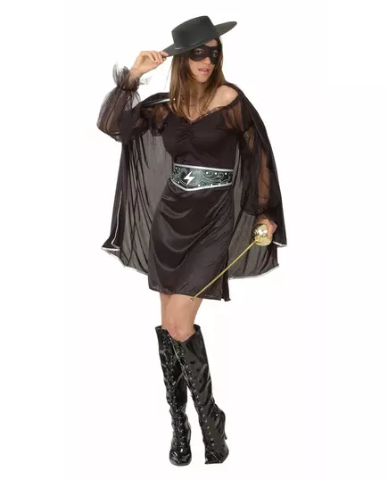 Déguisement justicier femme, Taille: Medium/Large