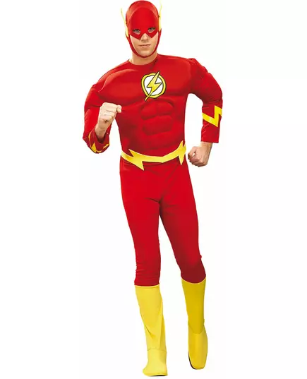 Flash™ kostuum voor mannen, Maat: X-Large